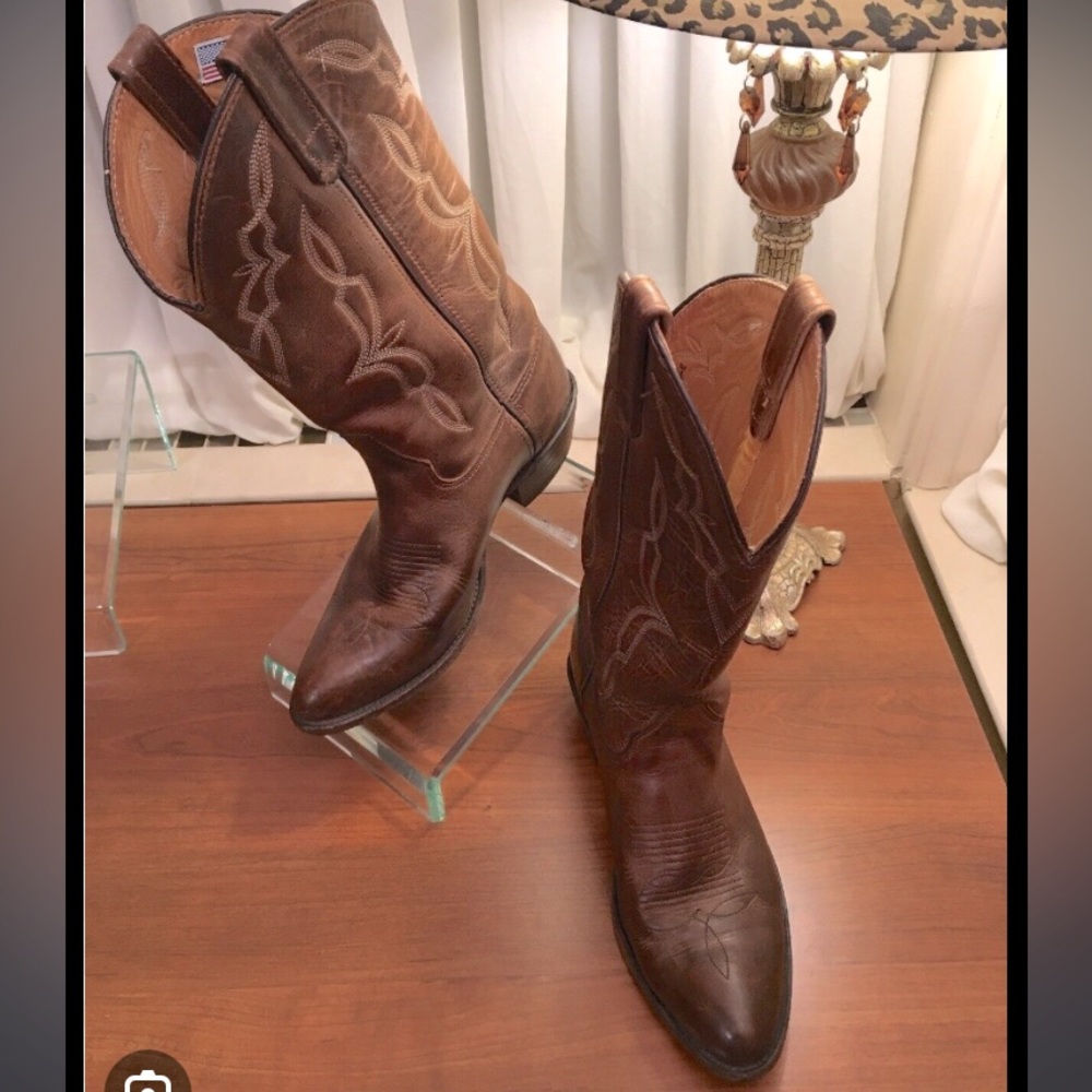 Cow Boy boots HH Brown Size 7